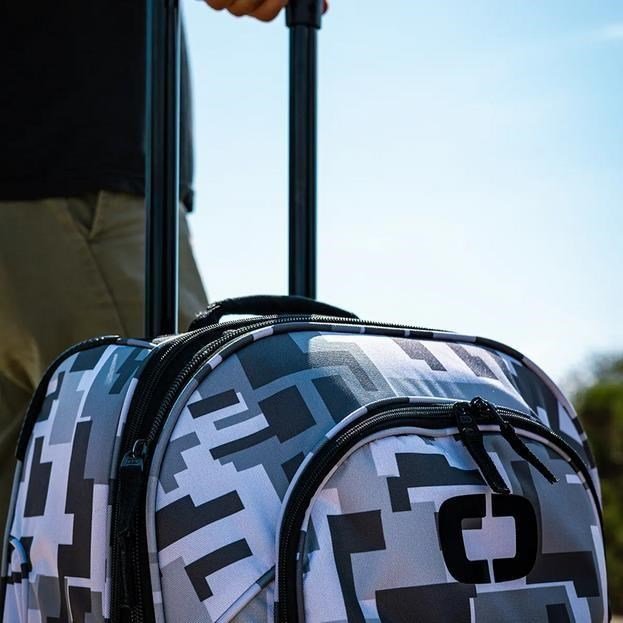 Ogio Terminal Travel Bag 95L borsa da viaggio, black pindot