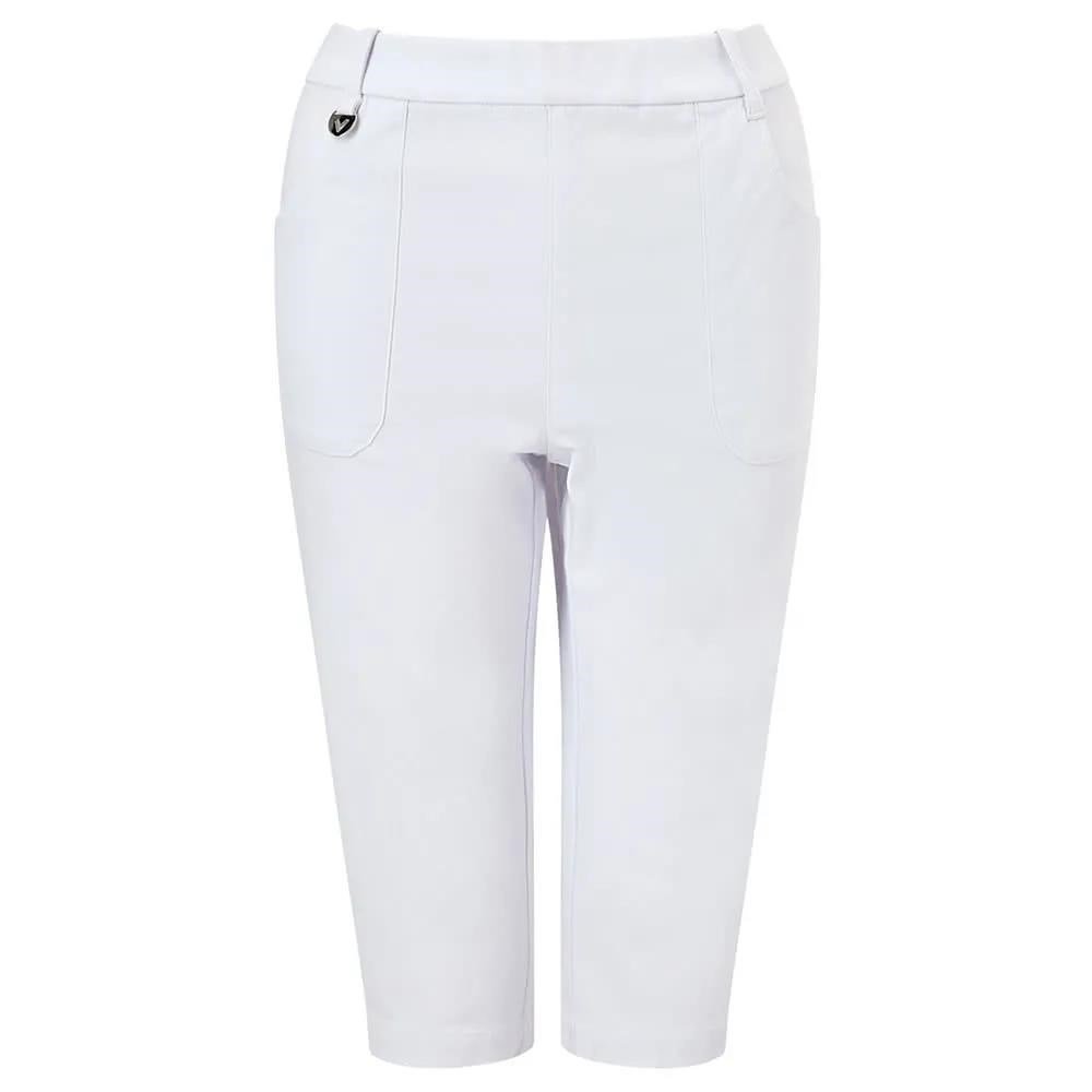 Callaway Chev Pull On City II pantaloncini donna, brilliant white