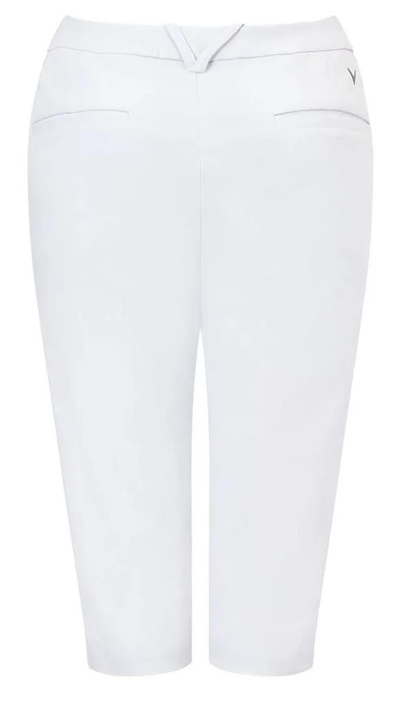 Callaway Chev Pull On City II pantaloncini donna, brilliant white