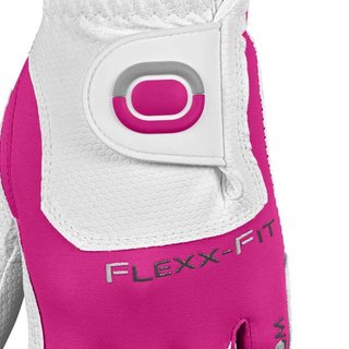 Zoom Zoom Weather guanto da golf junior, bianco/fucsia