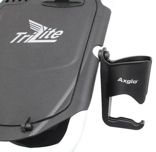 Axglo Universal Drink Holder accessorio per carrello, nero