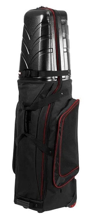 Bag Boy T-10 travel bag, nero/rosso
