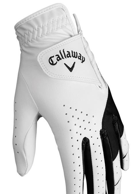 Callaway X Junior guanto da golf per bambini, bianco