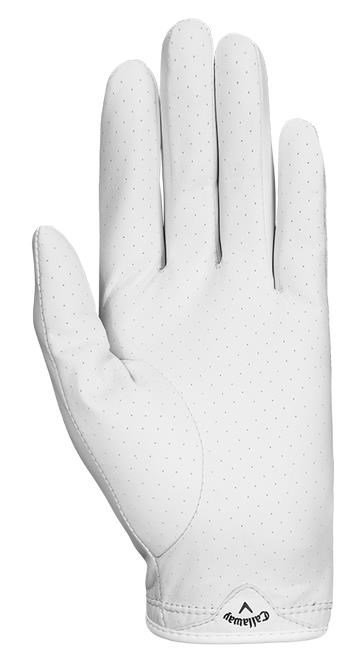 Callaway Dawn Patrol 19 guanto da golf donna, bianco