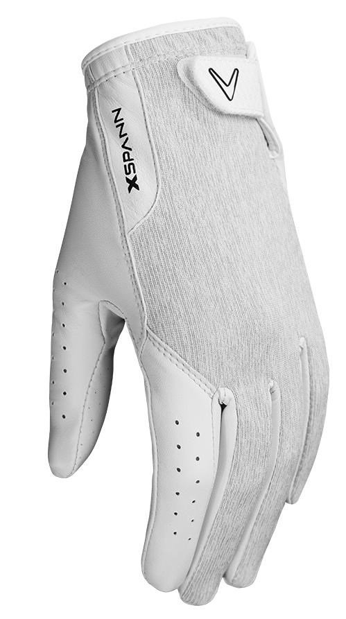 Callaway X Spann 19 guanto da golf donna, bianco