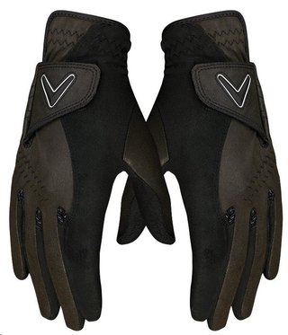 Callaway Opti Grip Rain guanti da golf donna (paio), nero