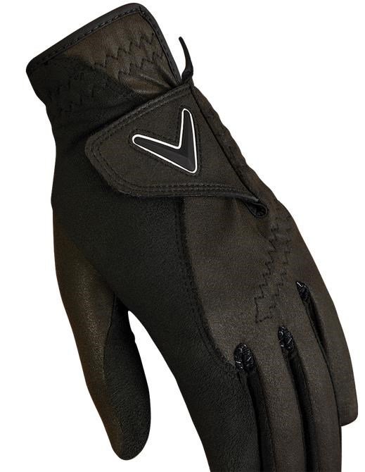 Callaway Opti Grip Rain guanti da golf donna (paio), nero