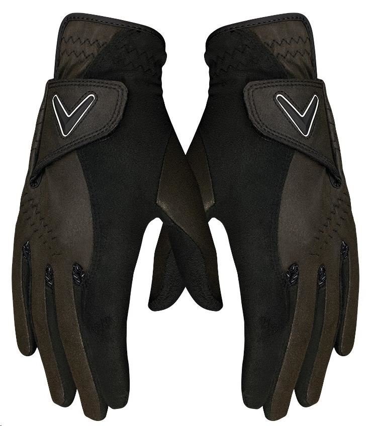 Callaway Opti Grip Rain guanti da golf donna (paio), nero