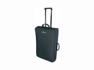 JuCad drive SL Titan Travel eX 2.0 carrello elettrico + telecomando + borsa da trasporto (JRT-1), titanio