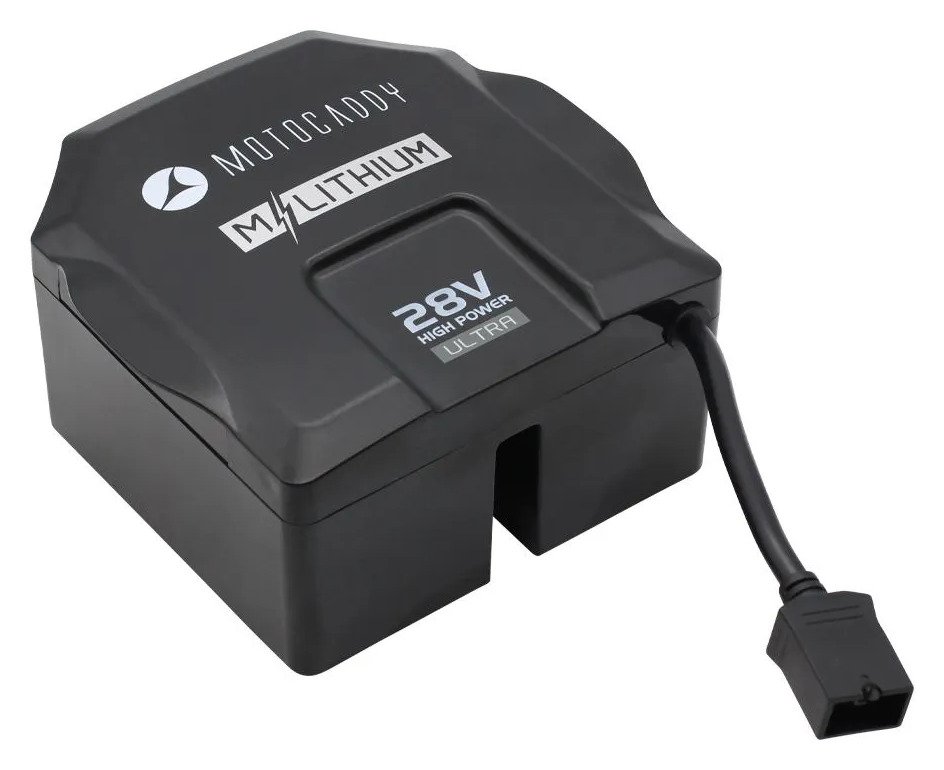 Motocaddy M-Series 28V Lithium Battery & Charger - ULTRA (2018 onwards) accessori per carrello, nero