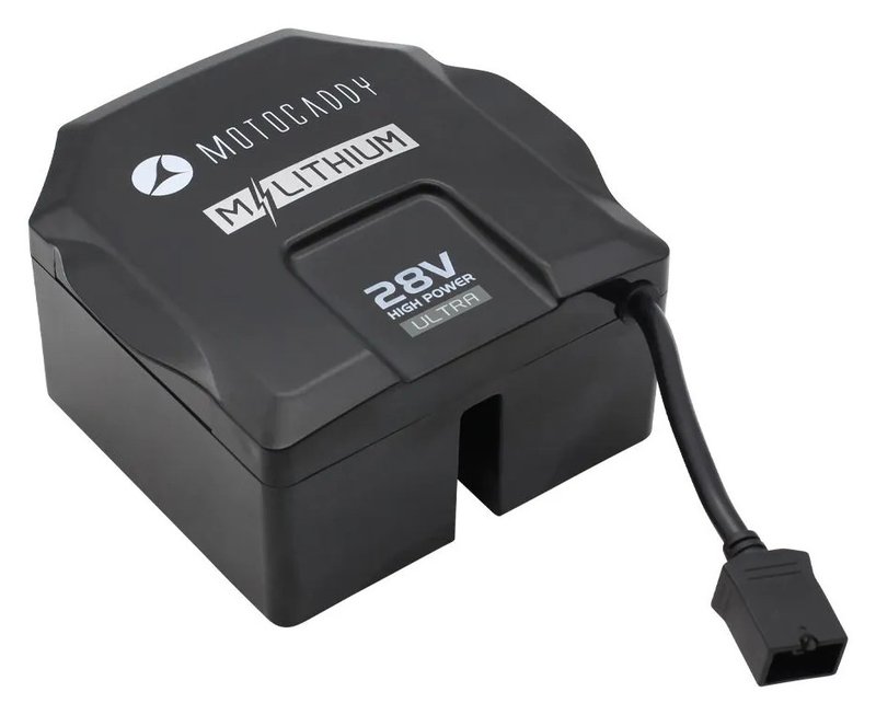 Motocaddy M-Series 28V Lithium Battery & Charger - ULTRA (2018 onwards) accessori per carrello, nero