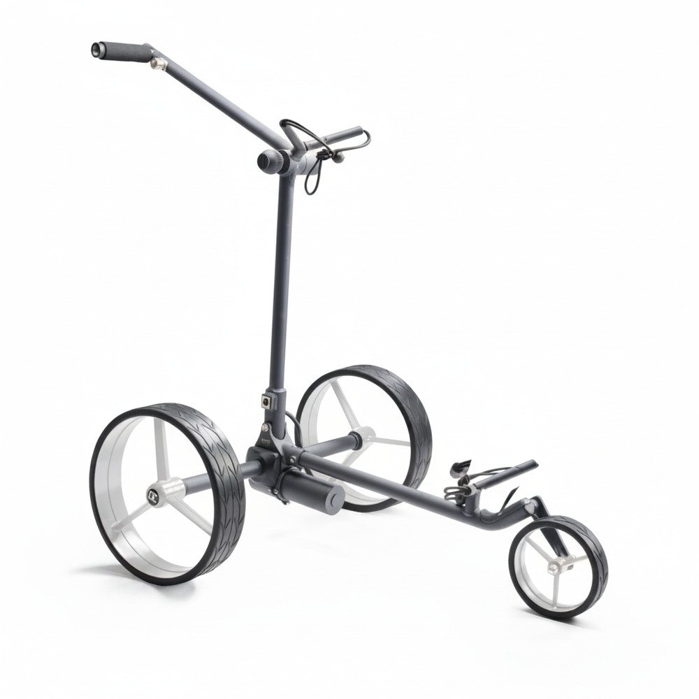 Davies Caddy SMART DHC carrello elettrico, nero opaco