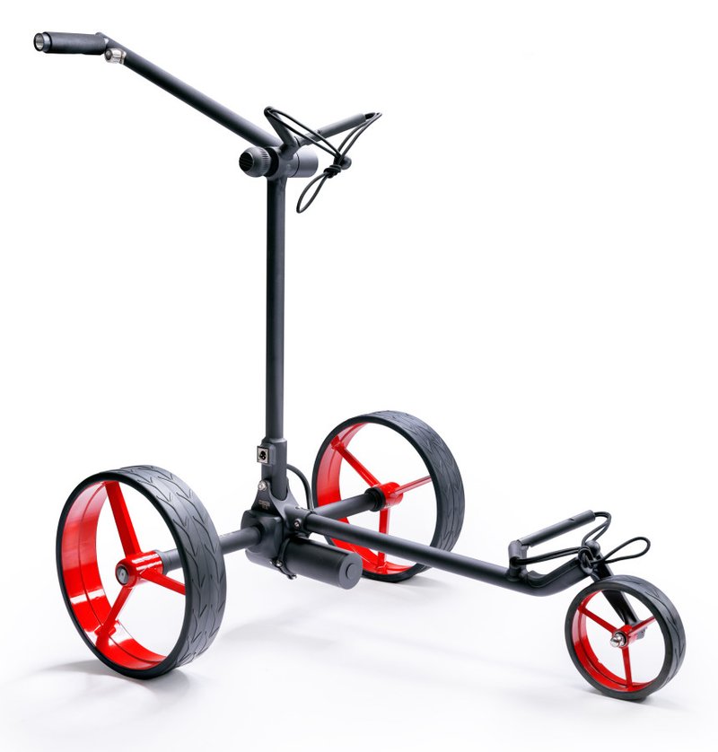 Davies Caddy SMART DHC carrello elettrico, nero opaco