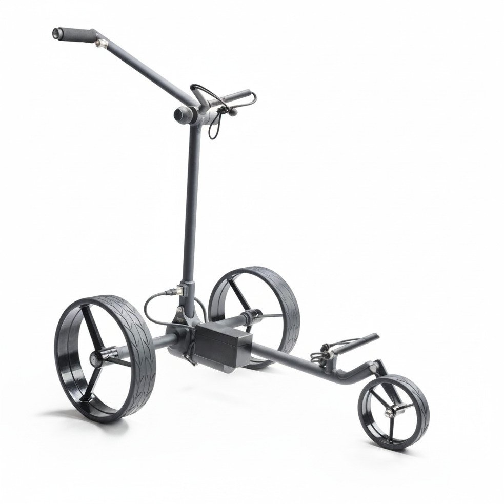 Davies Caddy SMART DHC carrello elettrico, nero opaco