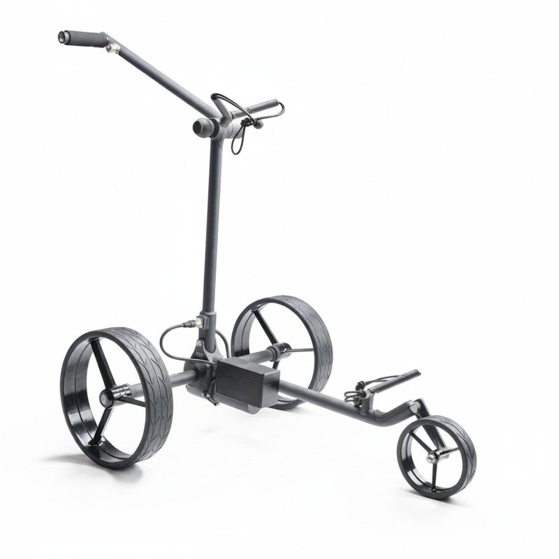 Davies Caddy SMART DHC carrello elettrico, nero opaco
