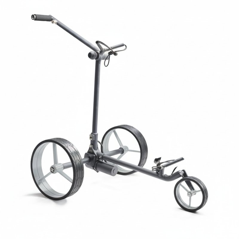 Davies Caddy SMART DHC carrello elettrico, nero opaco