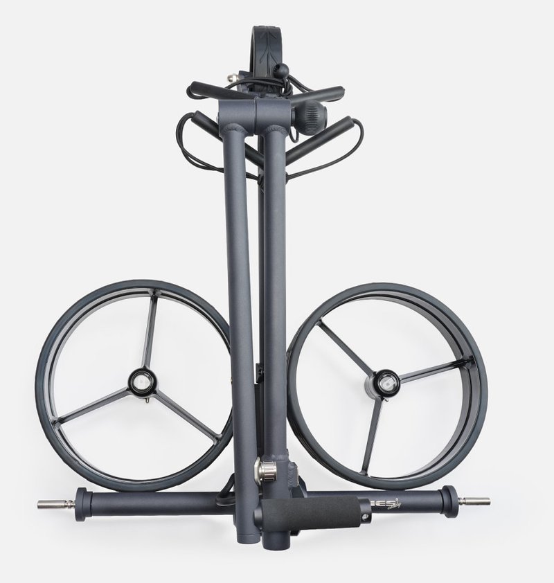 Davies Caddy SMART DHC carrello elettrico, nero opaco
