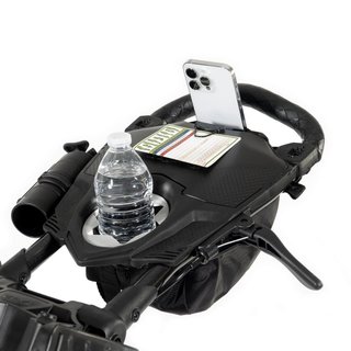 Bag Boy Nitron Auto-Open carrello manuale, nero/nero