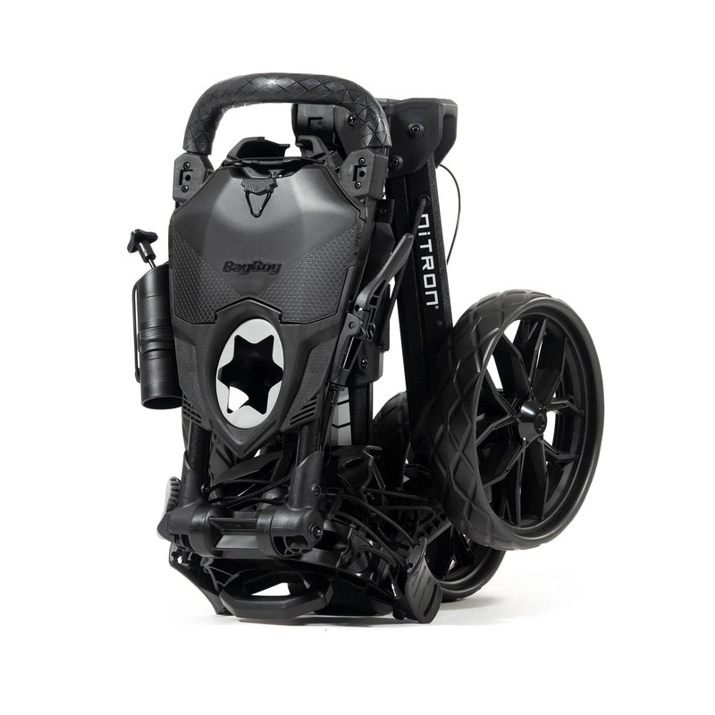 Bag Boy Nitron Auto-Open carrello manuale, nero/nero