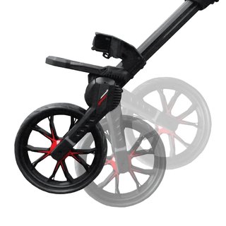 Bag Boy Nitron Auto-Open carrello manuale, argento/nero