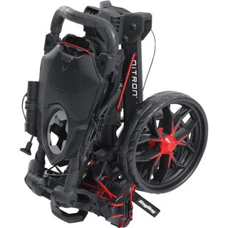 Bag Boy Nitron Auto-Open carrello manuale, argento/nero