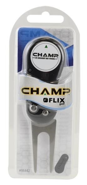 Champ FLIX Lite Divot Repair Tool, nero