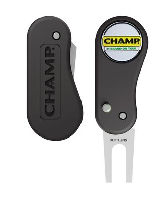 Champ FLIX Lite Divot Repair Tool, nero