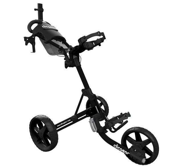 Clicgear M4 carrello manuale, nero opaco