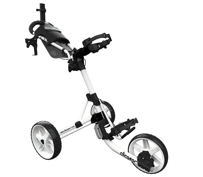 Clicgear M4 carrello manuale, bianco opaco