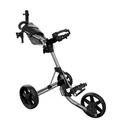 Clicgear M4 carrello manuale, argento opaco