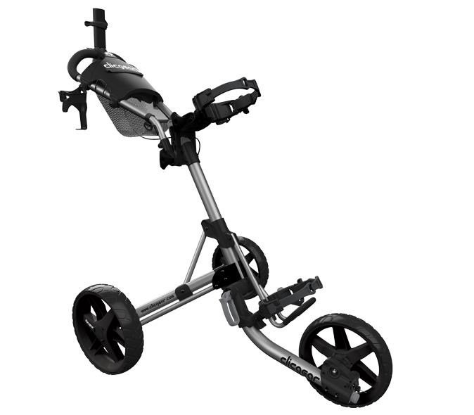Clicgear M4 carrello manuale, argento opaco