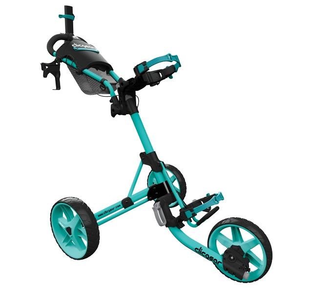 Clicgear M4 carrello manuale, soft teal