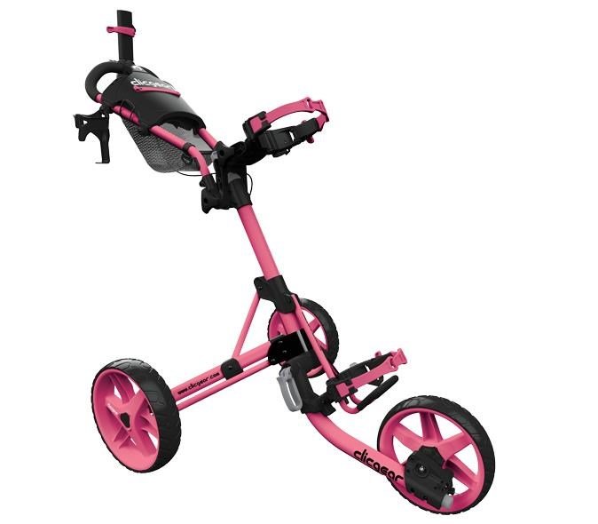 Clicgear M4 carrello manuale, rosa soft