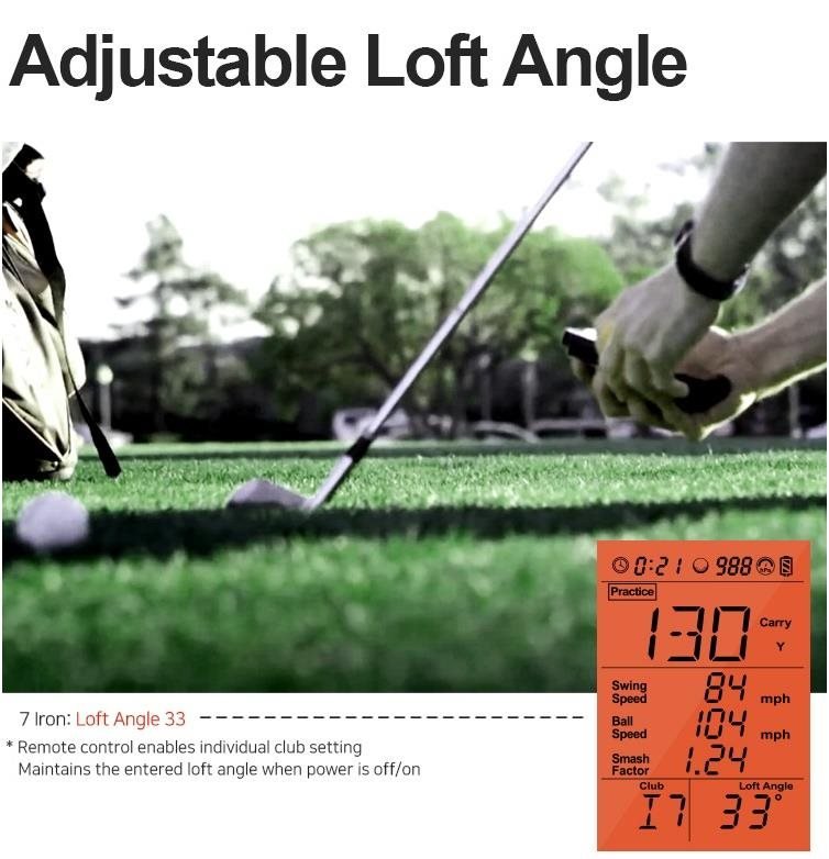 Voice Caddie Swing Caddie Launch Monitor SC200+ nero