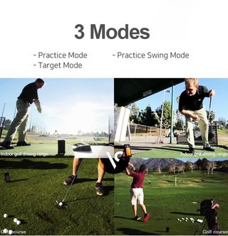 Voice Caddie Swing Caddie Launch Monitor SC200+ nero