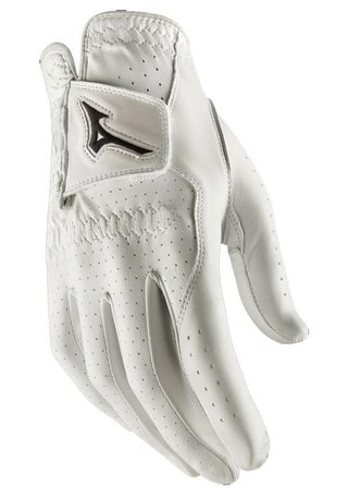 Mizuno Tour guanto da golf uomo, bianco