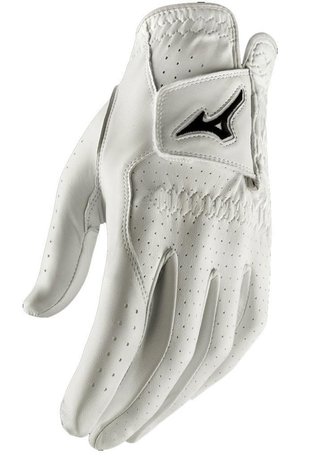 Mizuno Tour guanto da golf uomo, bianco