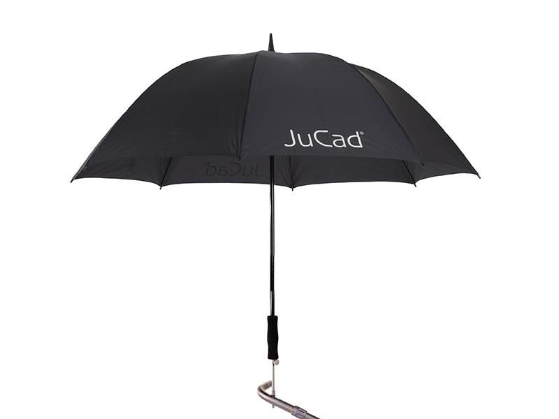 JuCad ombrello da golf telescopico 68" con pin, nero