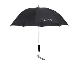 JuCad ombrello da golf telescopico 68" con pin, nero
