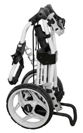 Clicgear Rovic RV3J Junior carrello da golf, arctic white