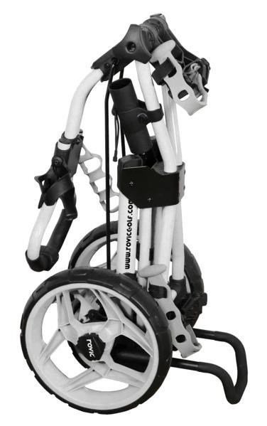 Clicgear Rovic RV3J Junior carrello da golf, arctic white