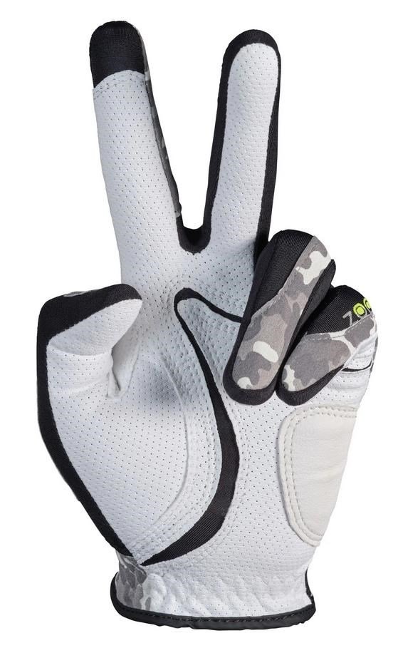 Zoom Zoom Weather guanto da golf uomo, bianco/mimetico