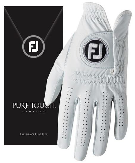Footjoy FootJoy Pure Touch Limited guanto da golf uomo, bianco