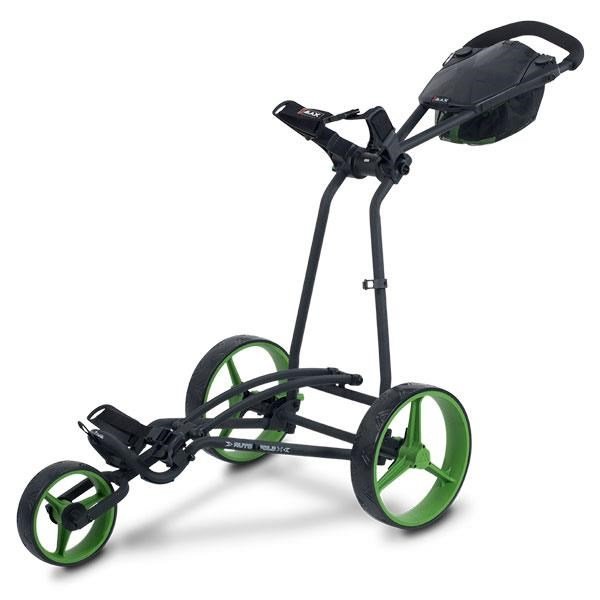 Big Max Autofold X carrello manuale, nero/lime