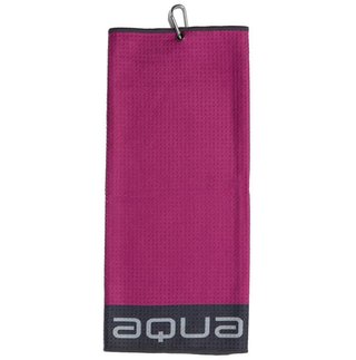 Big Max Aqua Trifold asciugamano, fucsia/carbone
