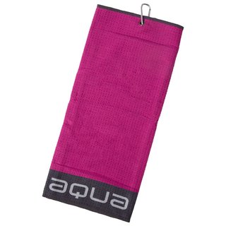 Big Max Aqua Trifold asciugamano, fucsia/carbone