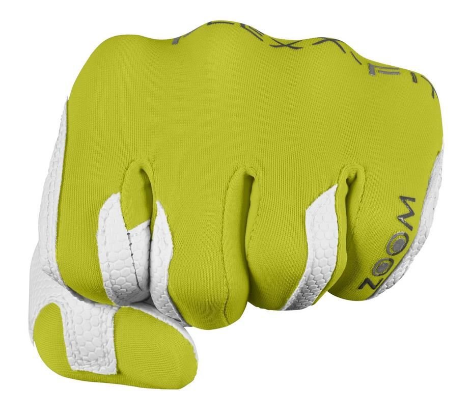 Zoom Zoom Weather guanto da golf uomo, bianco/lime