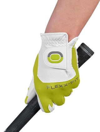 Zoom Zoom Weather guanto da golf uomo, bianco/lime
