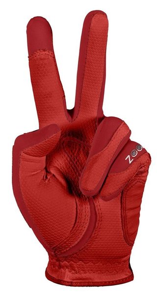 Zoom Zoom Weather guanto da golf uomo, rosso