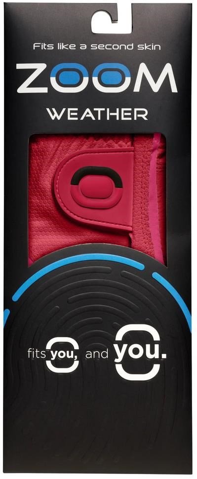 Zoom Zoom Weather guanto da golf donna, fucsia